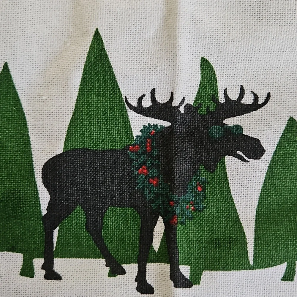 NWT Life Is Good Merry X-Moose Apron